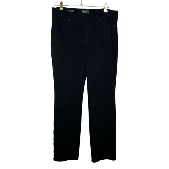 NYDJ Marilyn Straight Pants in Ponte Knit. Size 12P - Picture 4 of 12
